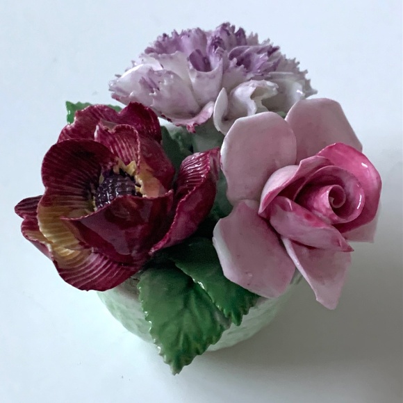 Adderley Porcelain Rose Bouquet Bone China Vintage Royal Gift - Picture 5 of 7